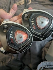 Right Taylormade R11s wood set.3,5. 15.5,19.stiff