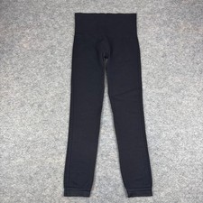 Spanx Look At Me Now Seamless Leggings 25" High Rise Black Womens Medium M