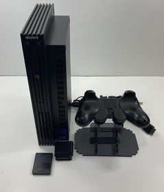 Sony PlayStation 2/PS2 with Wireless Controller, Cables & Memory Card (Tested)