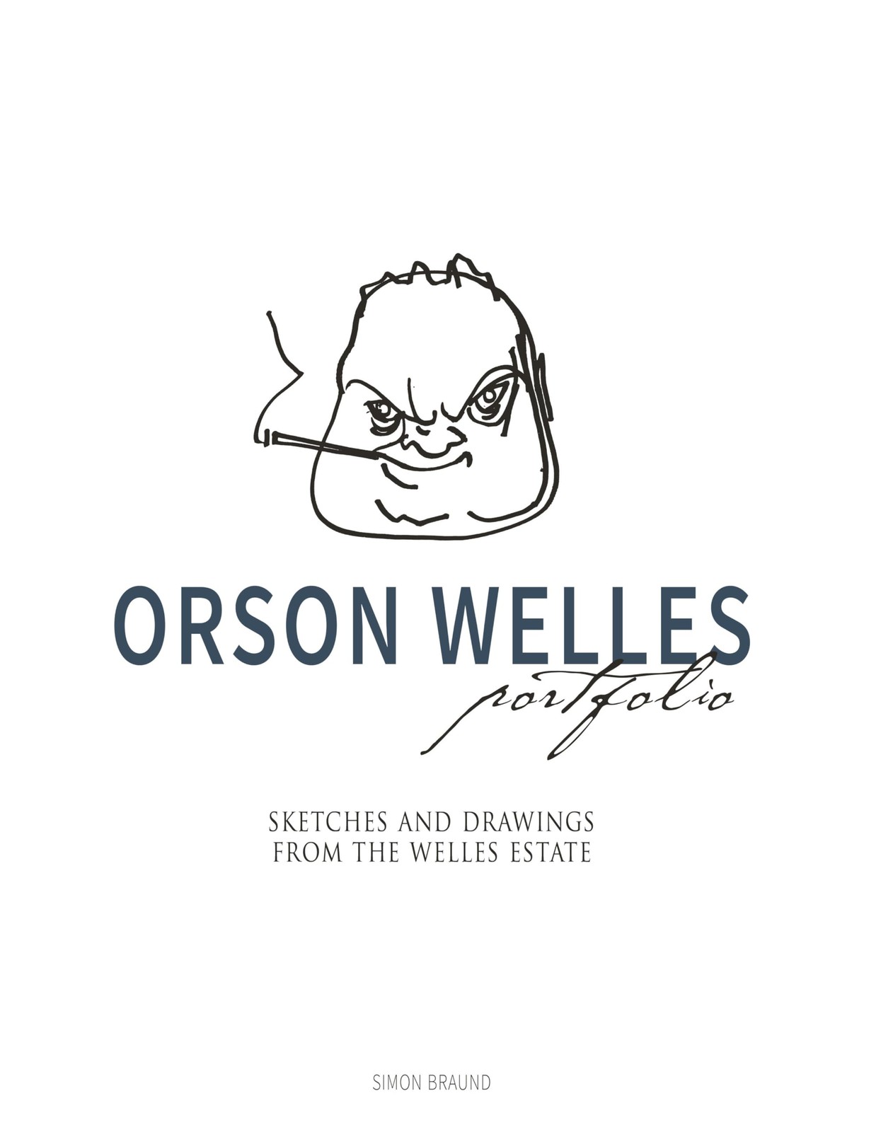 Orson Welles Portfolio by Simon Braund HARDBACK - Image 5