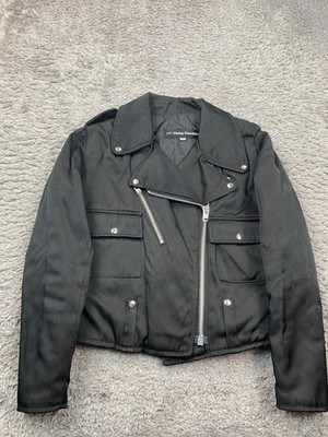 AMF Harley Davidson Motorcycle Jacket Women 38 Cycle Queen Racing Biker Coat Vtg