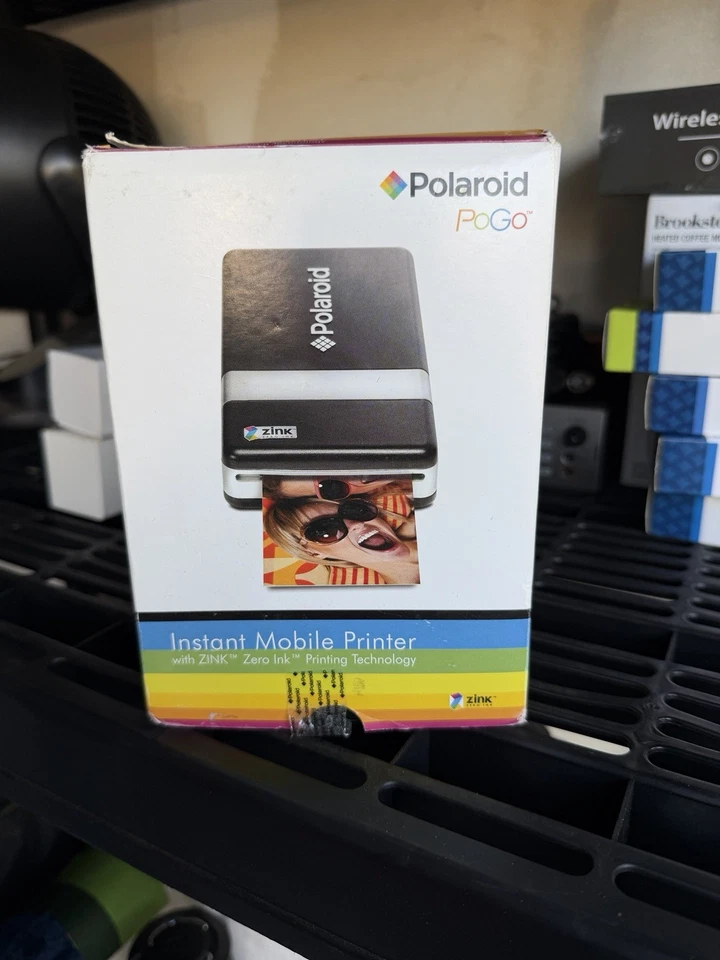 Polaroid PoGo Instant Mobile Printer ZINK Zero Ink Bluetooth Portable – New Box - Image 3 of 4