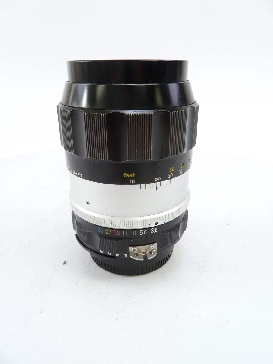 Nikon NIKKOR f/3.5 Camera Lenses 135mm Focal for sale - eBay