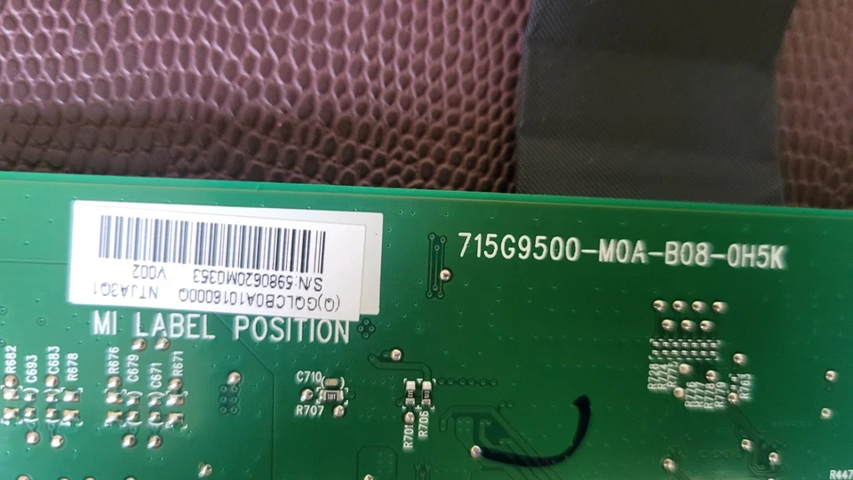 AOC MONITOR CQ32G1 MAIN BOARD 715G9500-MOC-B00-005K TESTED WORKING - Image 3 of 4