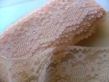 NOTTINGHAM LACE PEACH 20 Meters X 60 MM