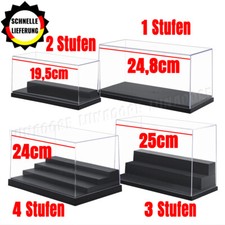 1/2/3/4 Stufen Vitrine Acryl Schaukasten Display Vitrinen Groß Box Plexiglas DE