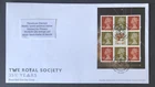 GB 2010 FDC Royal Society Booklet Pane - Tallents Pmk - FREE UK P&P!