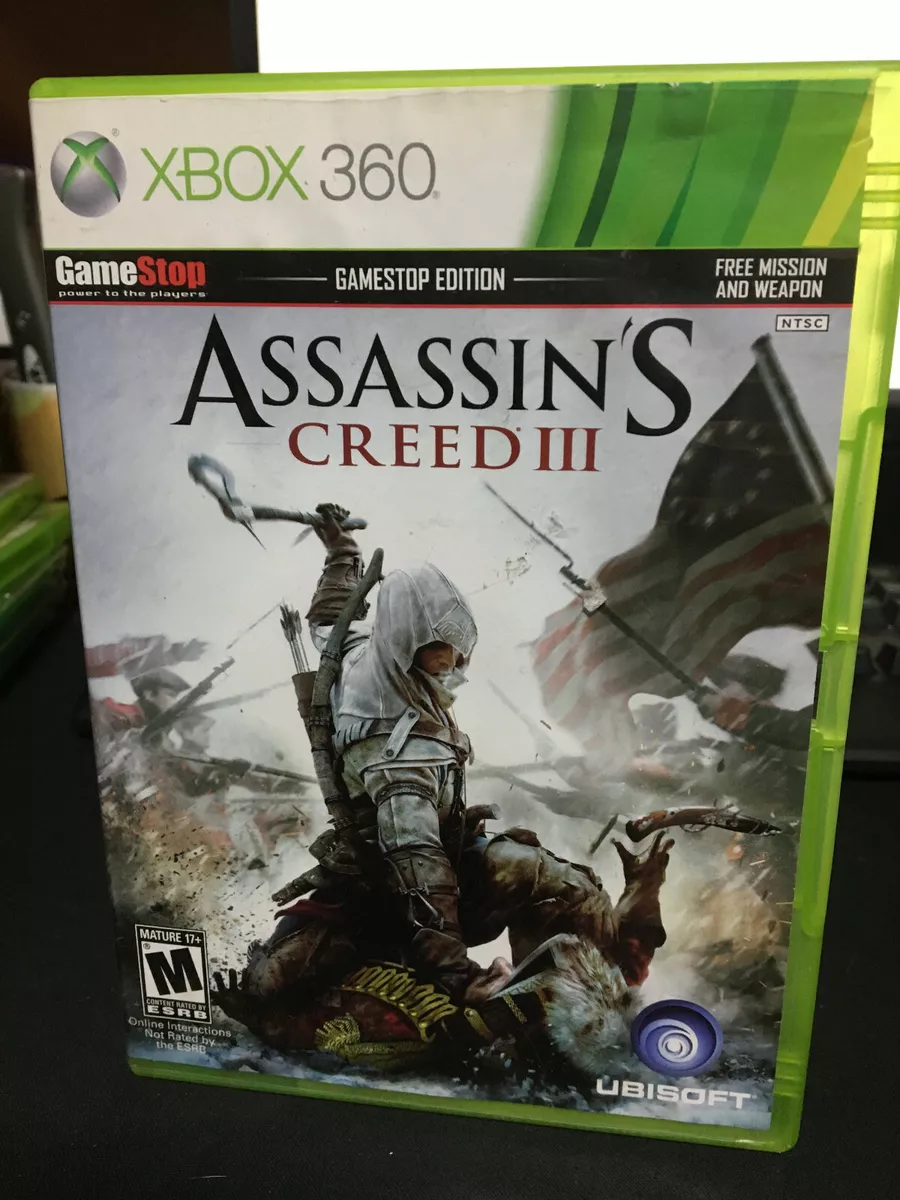 Assassin's creed 3 xbox 360 gamestop online