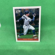 2019 Donruss Optic #H6 George Springer Highlights Huston Astro’s