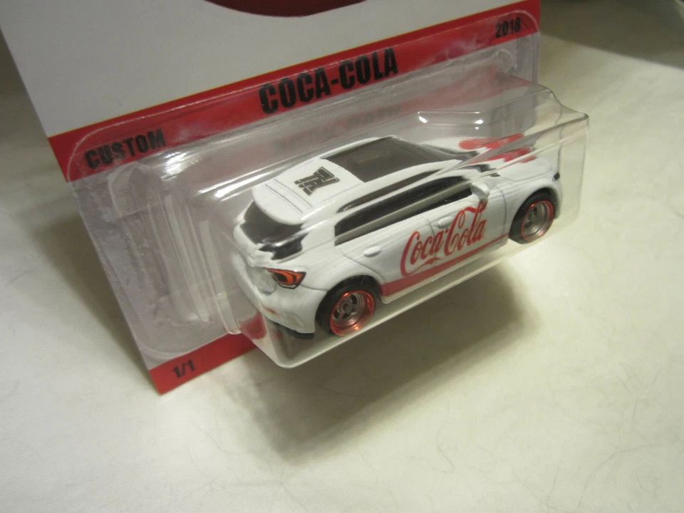 Hot Wheels CUSTOM 2019 MERCEDES-BENZ Coca-Cola Real Riders Limited 1/1 Made! - Image 4 of 4