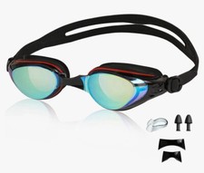 Nearsighted Swim Goggles Anti-Fog UV Protection For Adult Men Women And Young