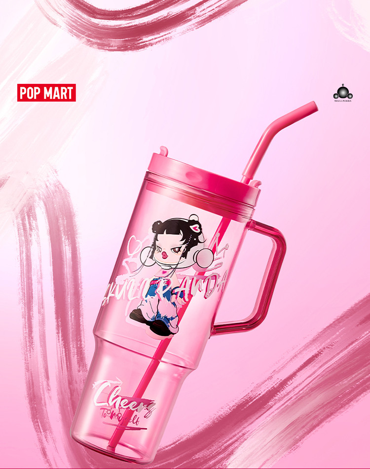 POPMART skullpanda cheers to mysele コップ Authentic POPMART SKULLPANDA CHEERS TO MYSELF Series cup | eBay