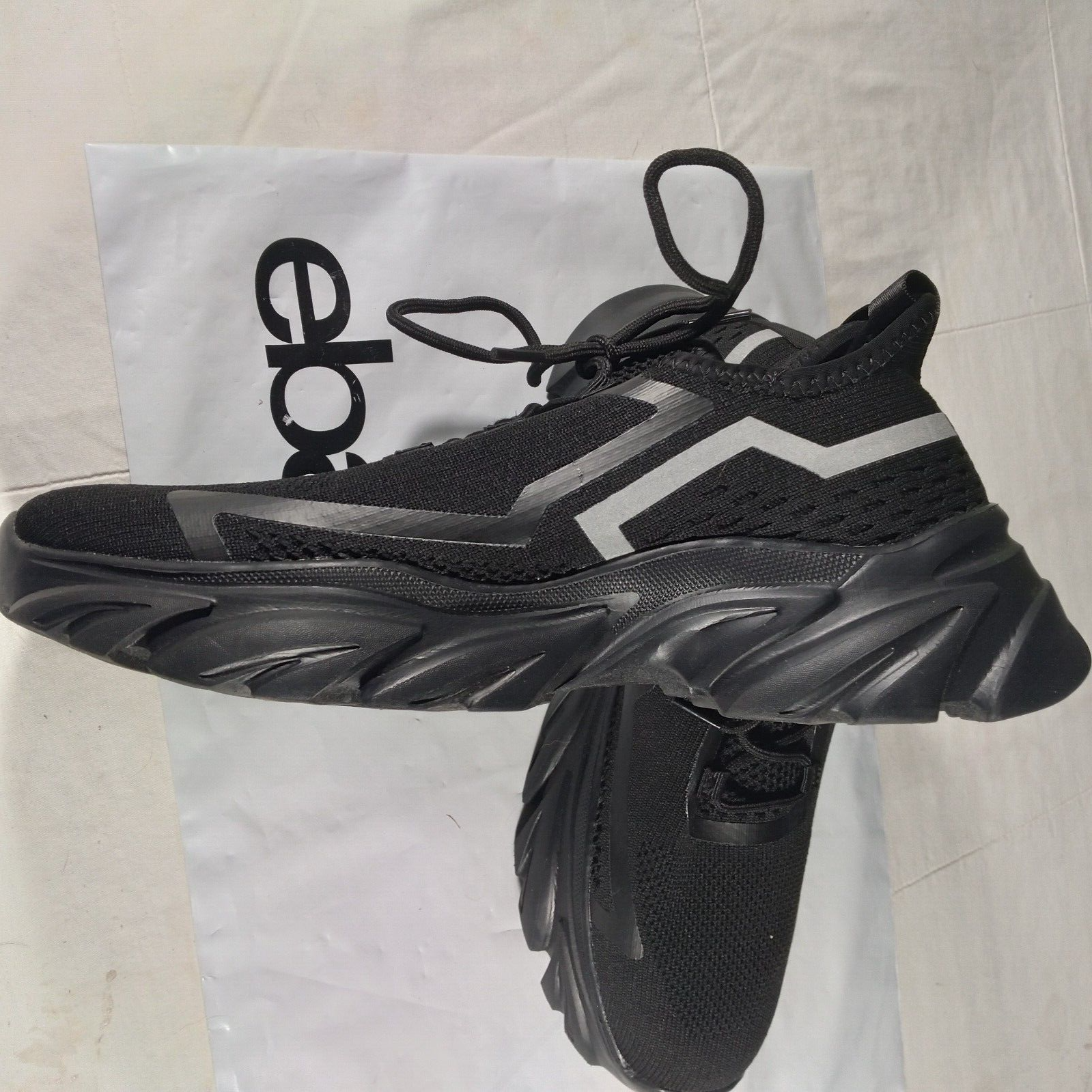 SAOLA Dream Pair Sneakers nere sportive da passeggio corsa casual taglia 9 5 uomo stringate