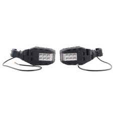 UTV Side Mirrors With LED Lights 1.75 - 2 Pol...