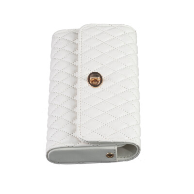 Apott Women's Crossbody Phone Purse Wallet - Slim Design With Card Slots & Adjustable Strap In White
