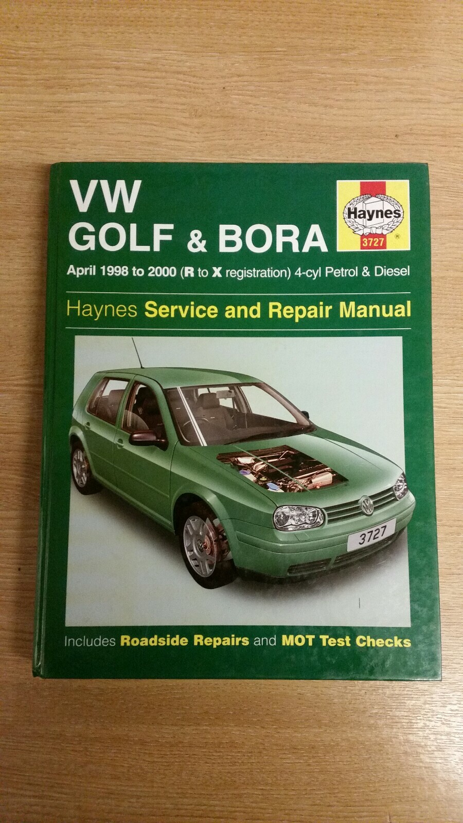 Haynes Car Manual 3727 Volkswagen Golf BORA Workshop Repair Book  Maintenance | eBay