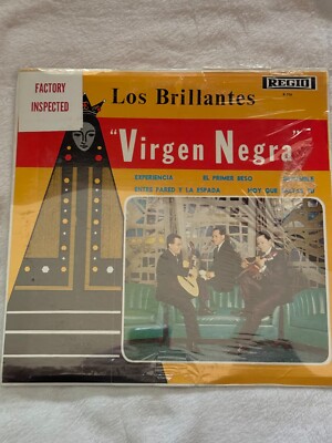 SEALED Los Brillantes Virgen Negra EX REGIO RARE ranchera