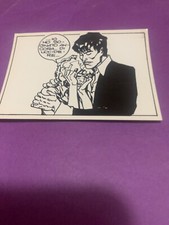 FIGURINA STICKERS DYLAN DOG ED.BONELLI 1991 OTTIMA NUOVA CON VELINA
