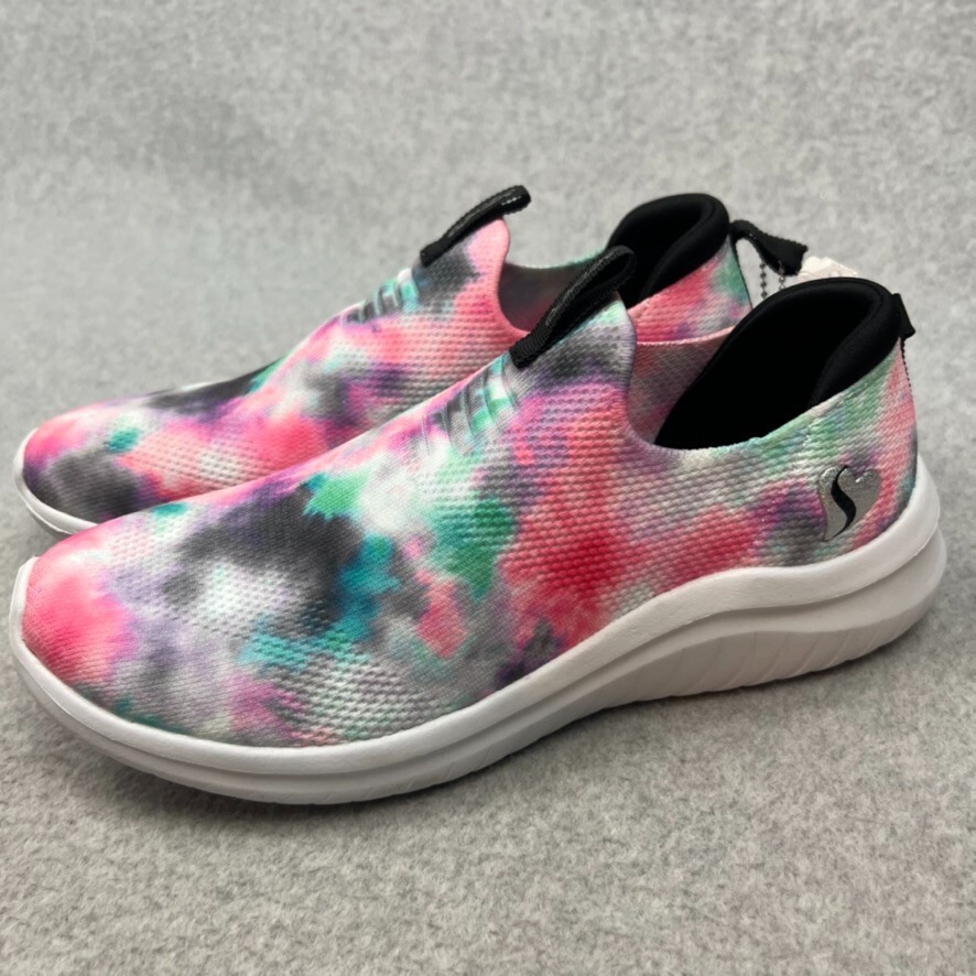 Girls Size 6 Ultra Flex 2.0 Cloudy Cool Knitted Light Pull O