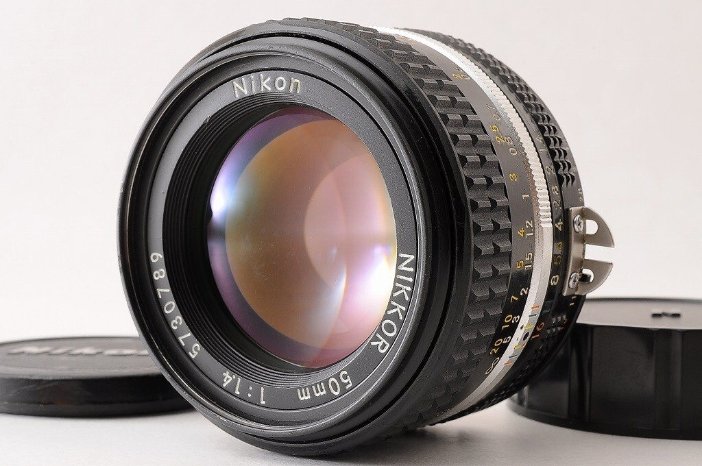 Excellent+】NIKON AIS NIKKOR 50mm F/1.4 Standard MF Lens For