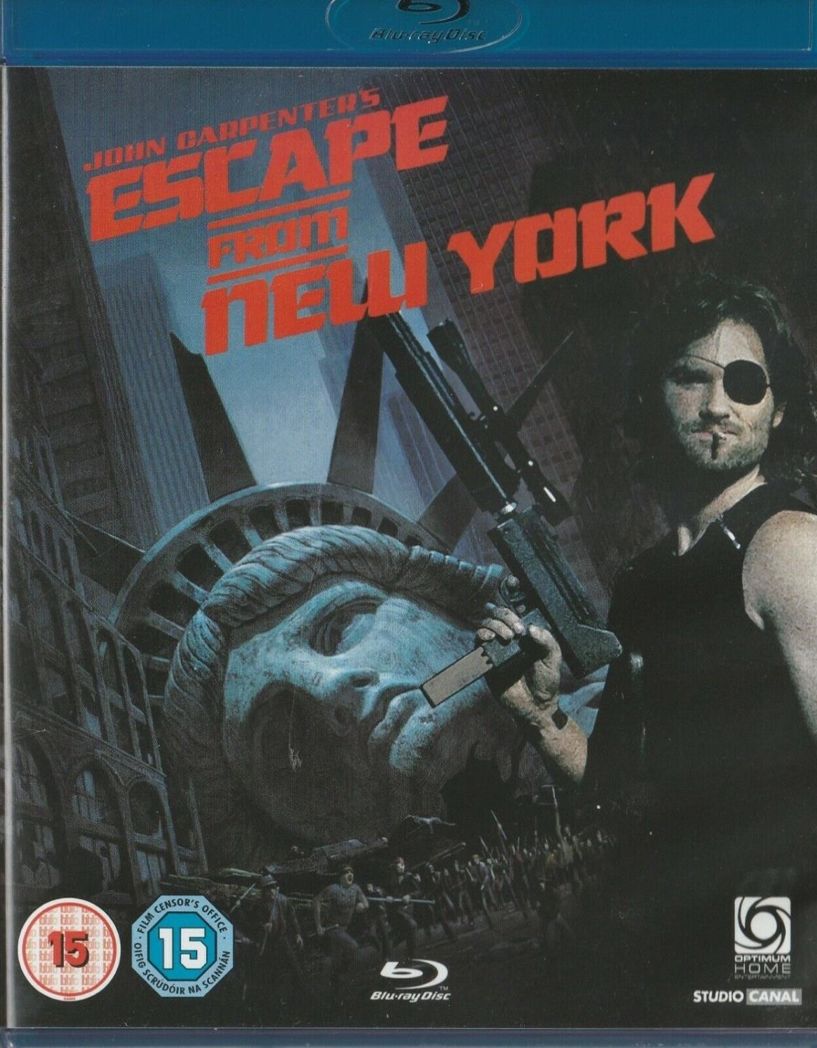 Escape From New York Blu-ray Kurt Russell