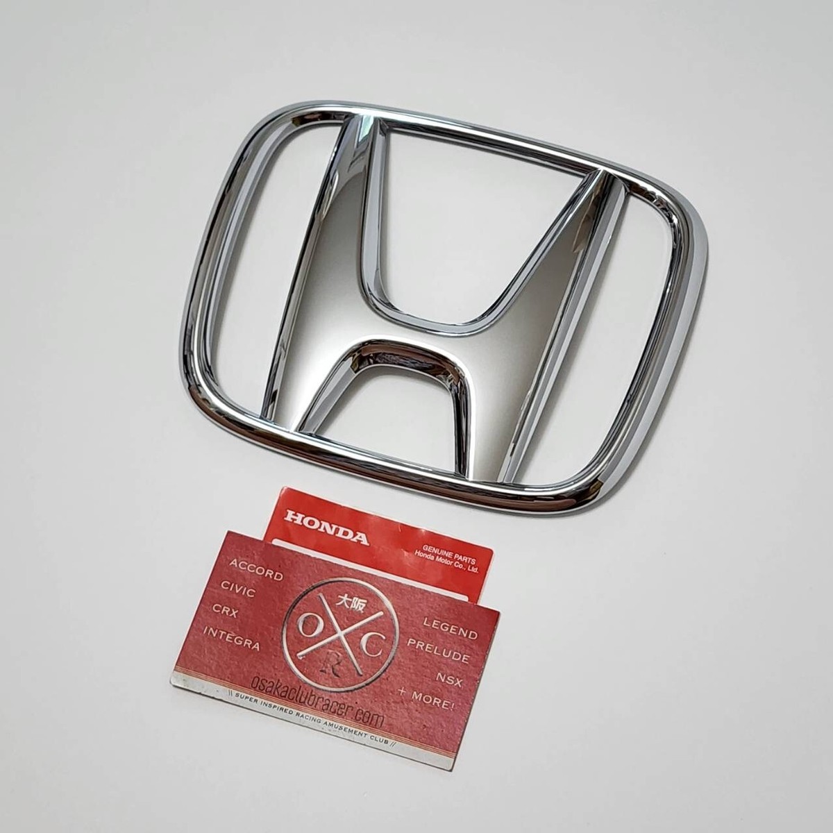 Genuine OEM 2017-2019 Honda Ridgeline FRONT Emblem Grille Badge 18