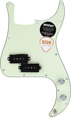920D Custom Precision Bass Loaded Pickguard - Mint Green