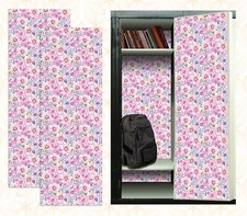 Magnetic Locker Wallpaper Made in USA - Pack of 2 Rolls - Flowers vg07 