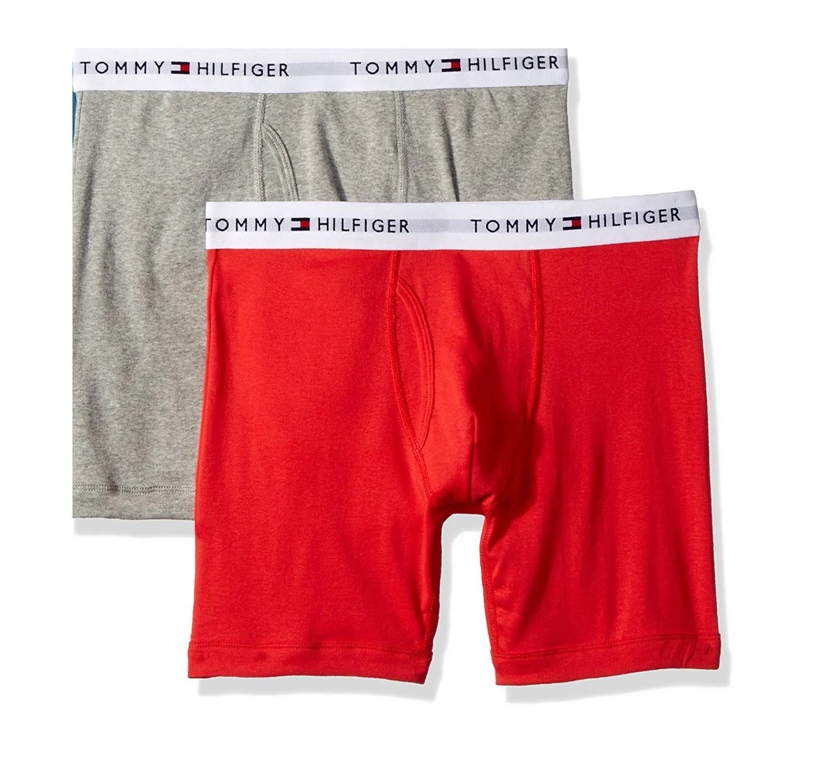 $53 Tommy Hilfiger Underwear Men Red Gray Fit Cotton Stretch