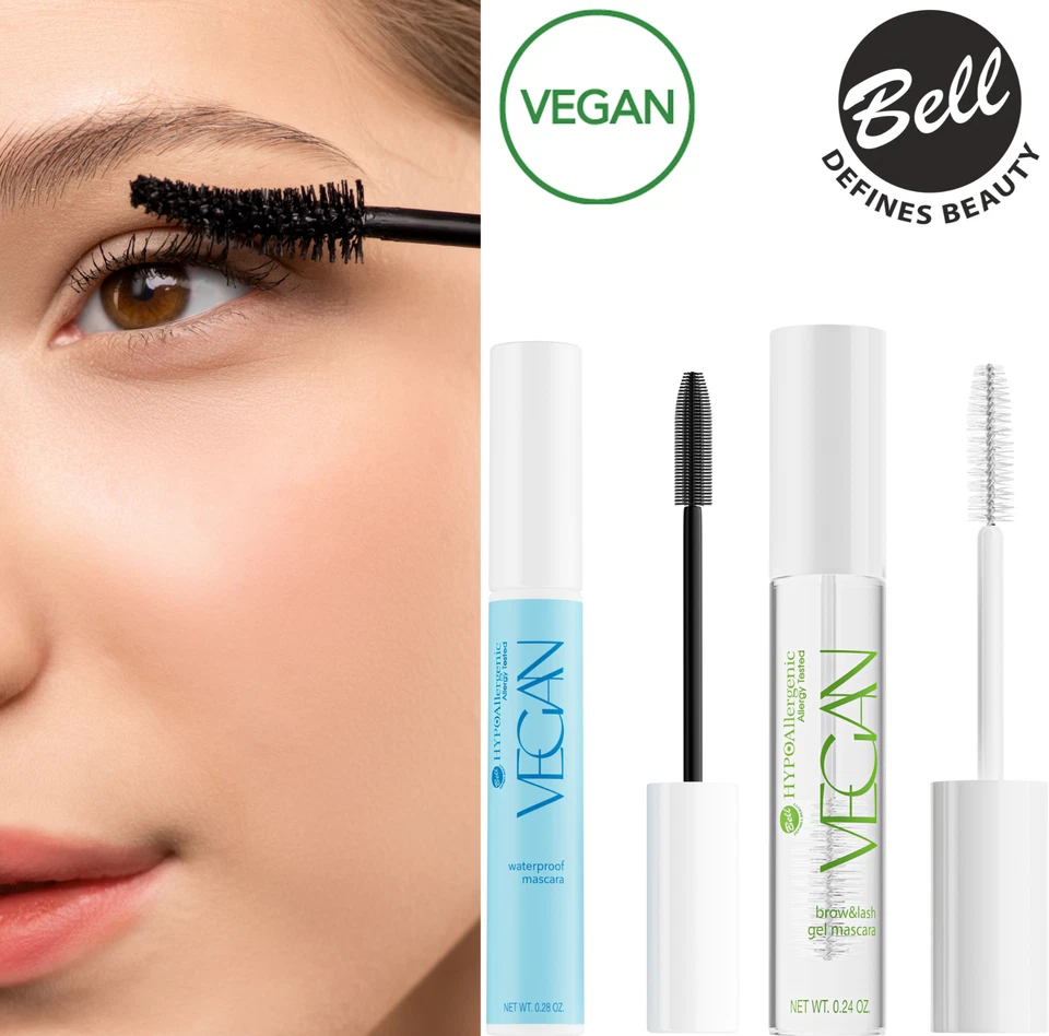 Gel de rímel Bell HYPOAllergenic VEGANO IMPERMEABLE para ojos sensibles