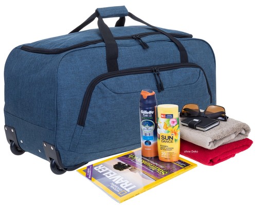 Borsa da viaggio borsa valigia trolley 85 L XL uomo donna trolly spear 910 a scelta - Foto 39 di 155