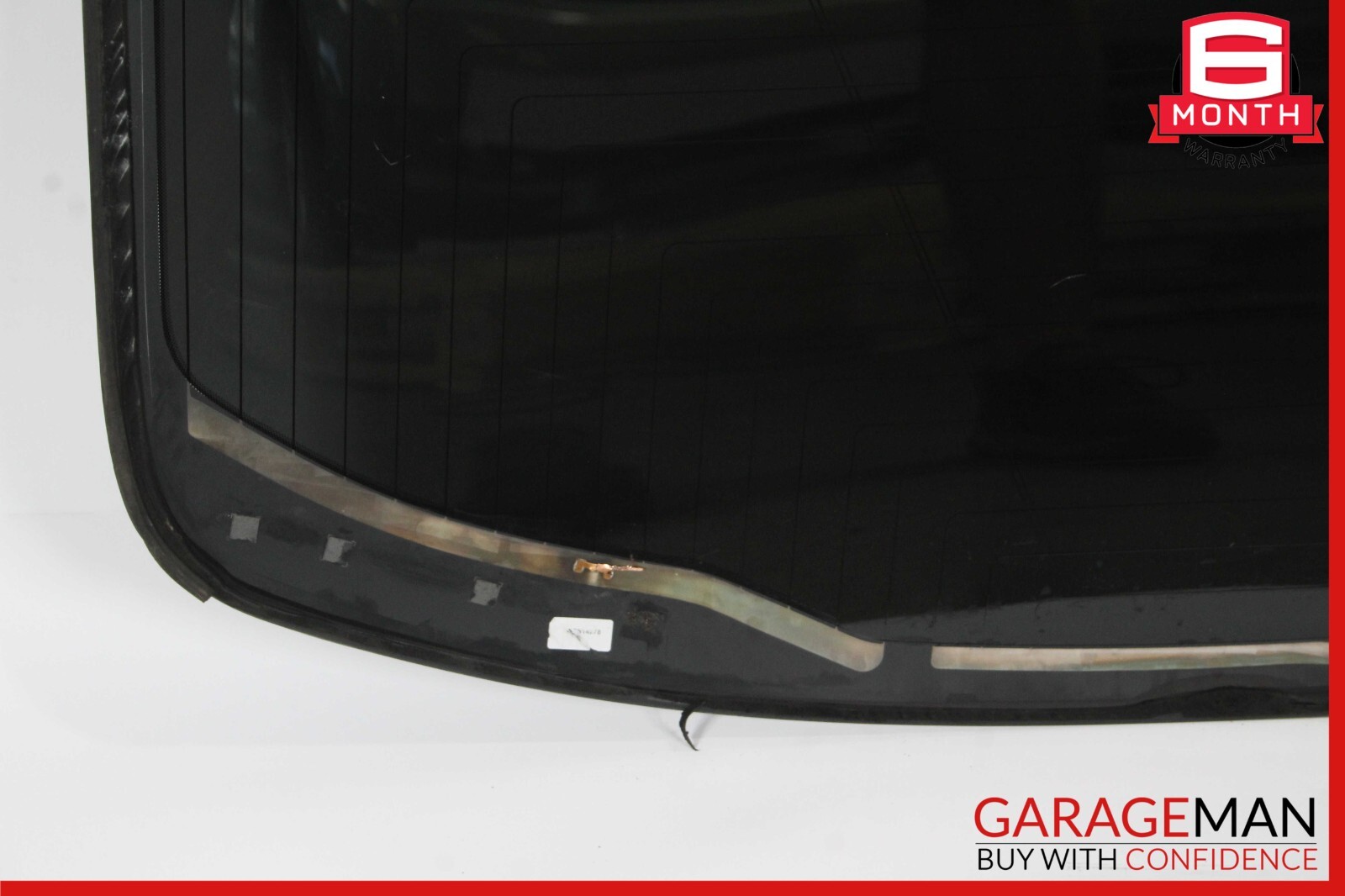 14-17 Maserati Ghibli Rear Back Windshield Wind Shield Window Glass Black OEM