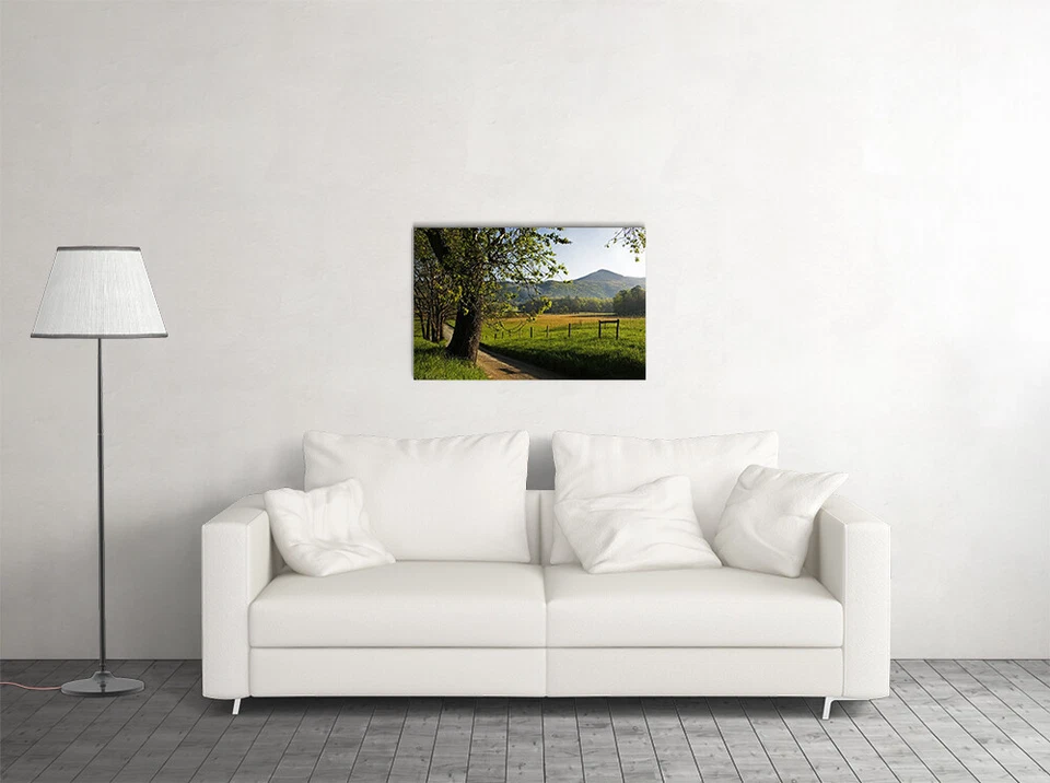 Country Road Cades Cove Art Wall Indoor Room Outdoor - POSTER 20x30 - Изображение 3 из 4