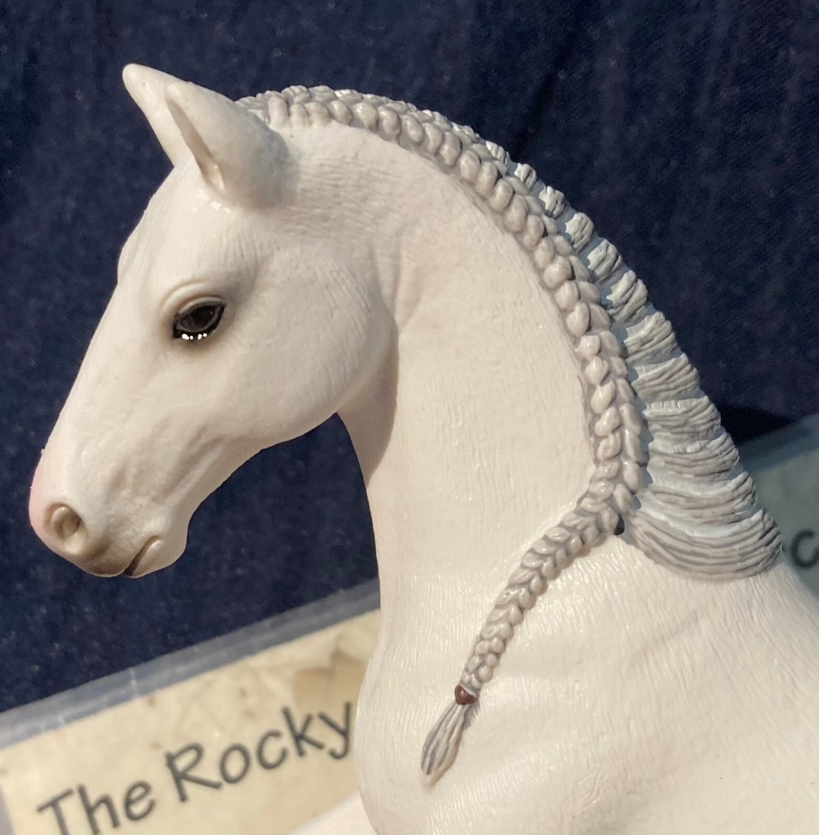 Schleich Lipizzaner Mare HORSE with Intricate Braid 13737 Retired