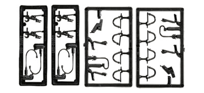 Roco 40014 - Set Additional for Locomotive and Carriages, Tubes, Hooks, Etc. FS