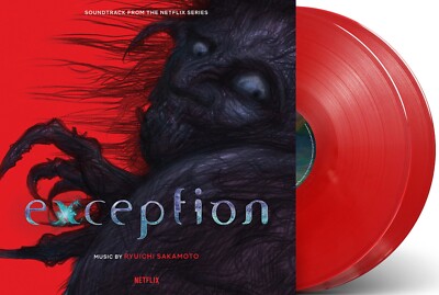 Exception (Soundtrack Netflix Anime Series) Red Vinyl 2xLP - Ryuichi Sakamoto