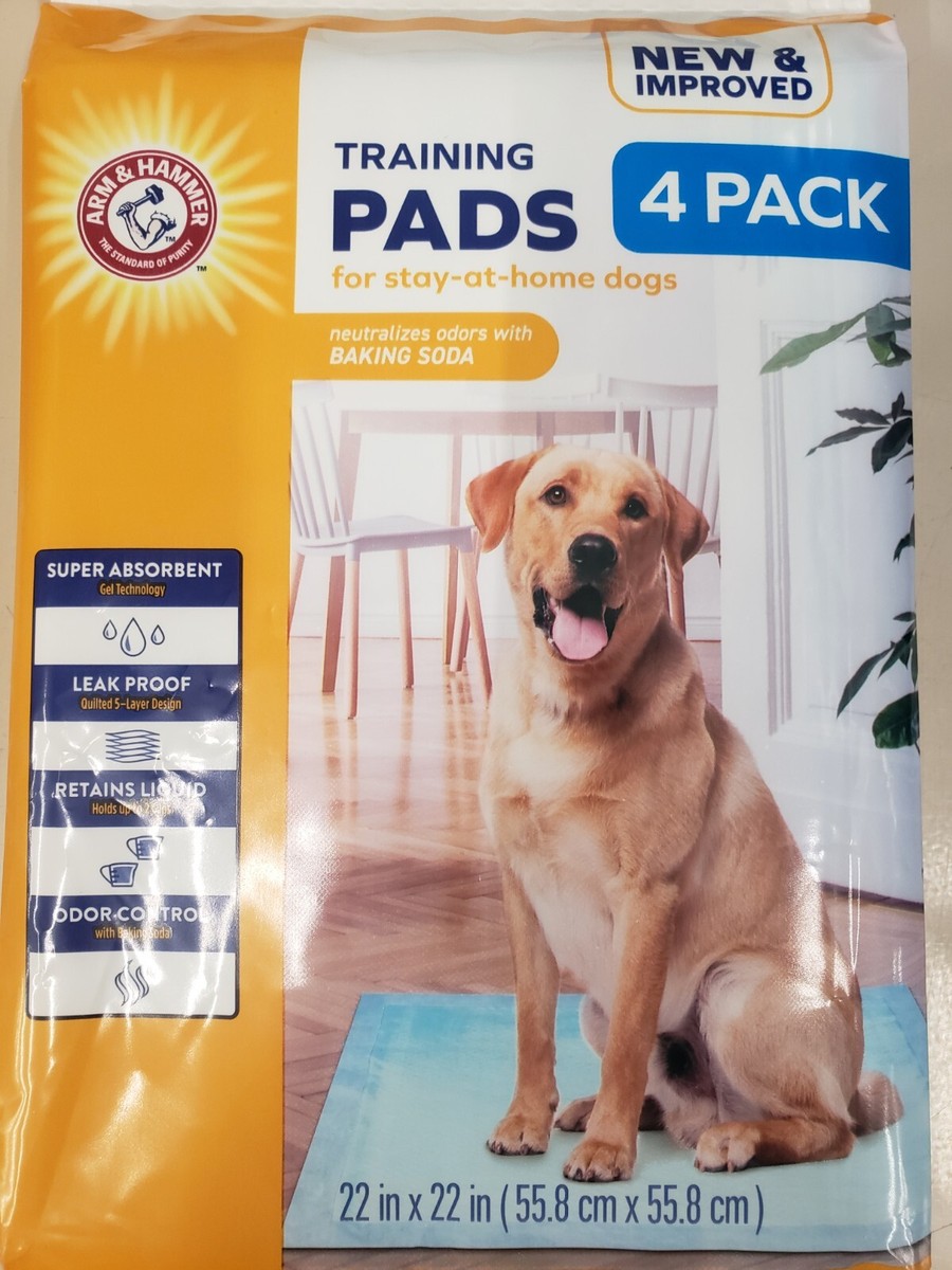 Arm Hammer Dogs Puppy Training Pads with Baking Soda Pads NEW