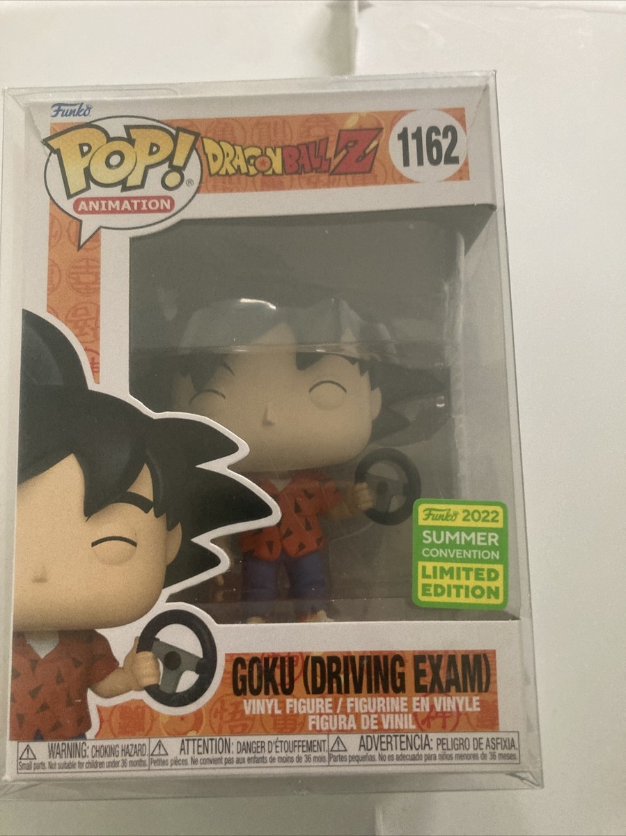 Funko Pop! Dragonball Z: Goku Driving Exam 1162 SDCC Limited