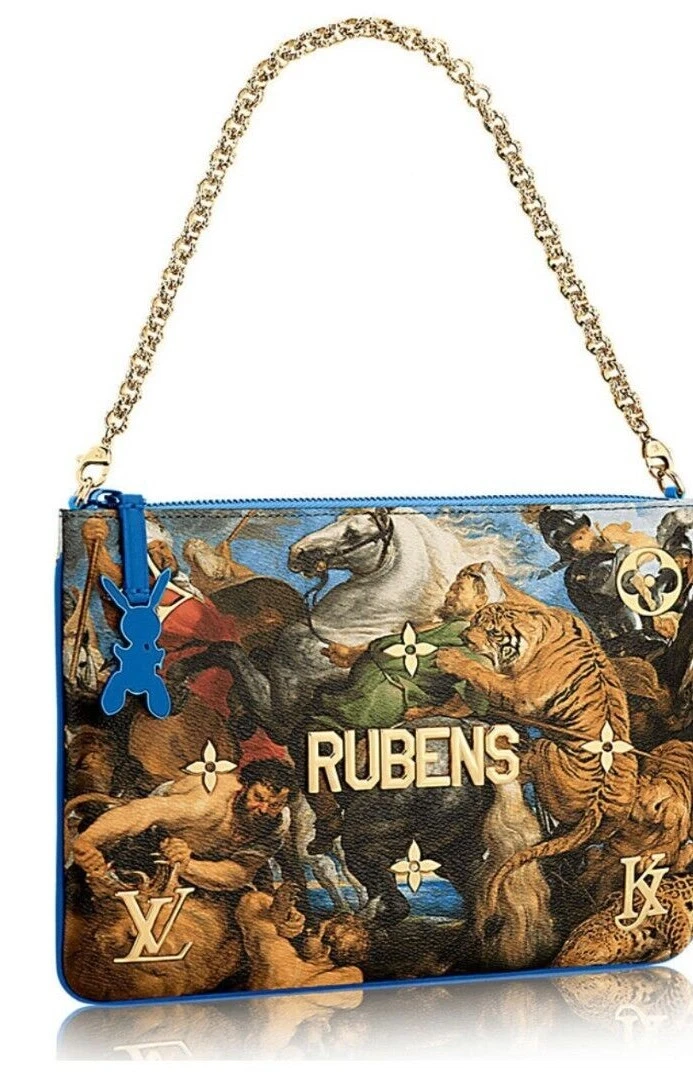 Louis Vuitton Pochette Clutch Limited Edition Jeff Koons Van Gogh