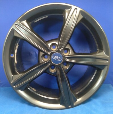 2015-2016 Ford Fusion 10068 Wheel 18x8 5 Spoke Black Rim 