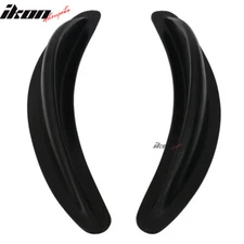 Fits 18-21 Subaru WRX STI WRC Style Front Bumper Canards 2 PC - PU