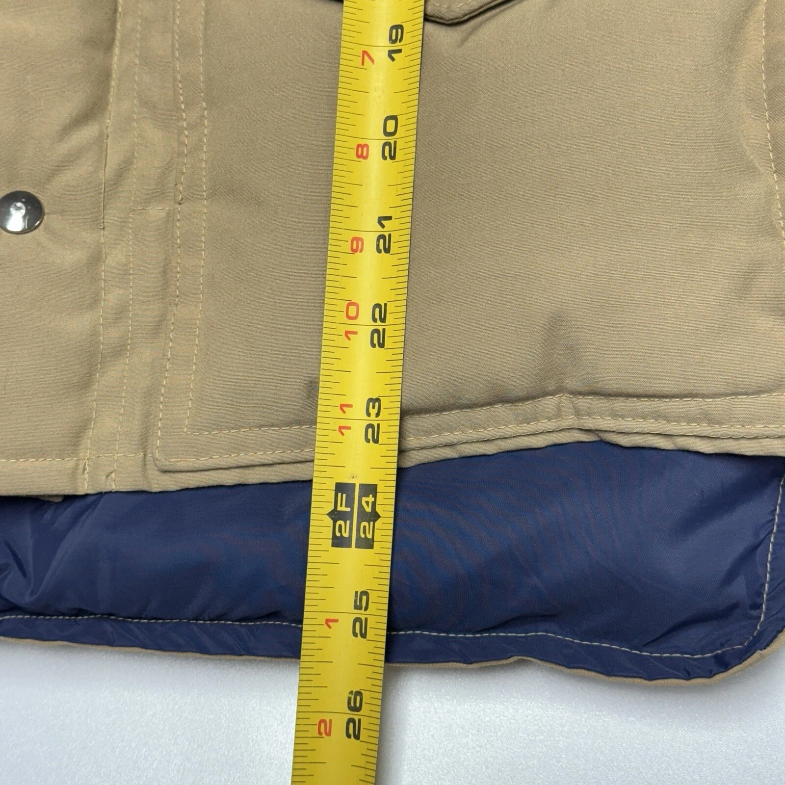 Vintage Frostline Down Puffer Vest Mens Small S Insulated Outerwear Jacket 70s - product detail image 4