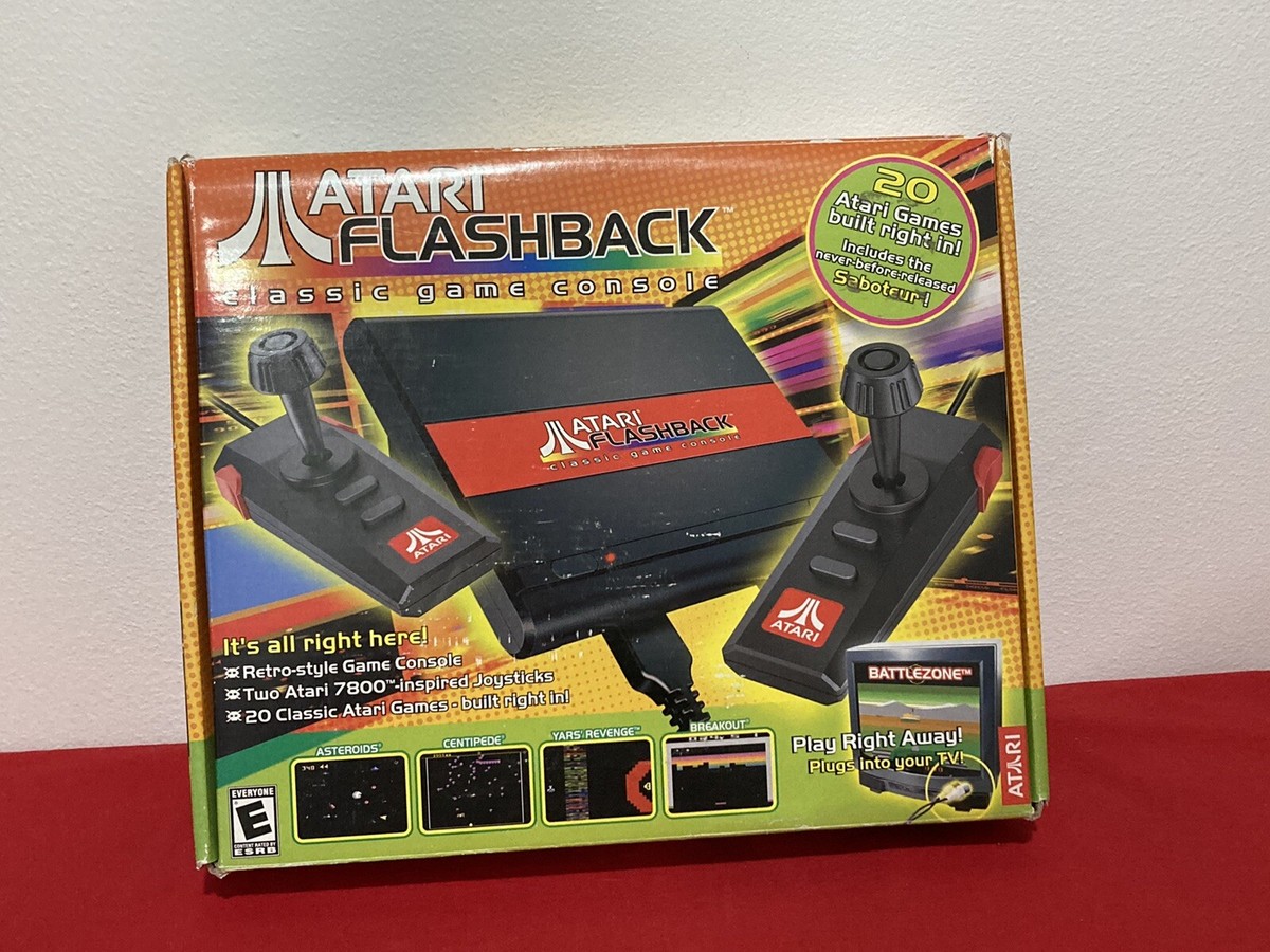 ATARI FLASHBACK レトロゲーム　クラシックゲーム　コンソール Amazon.com: At Games Atari Flashback 4 Classic Game Console