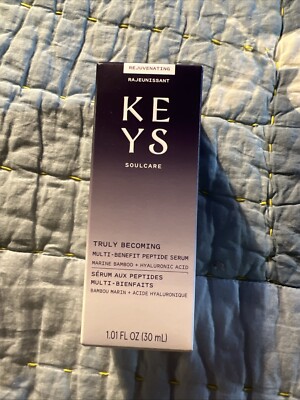 Keys Soulcare Truly Becoming Multi-Benefit Peptide Serum 1fl.oz./30ml Full Size