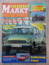 Oldtimer Markt März 1993 3/1993 Maserati Ghibli Lloyd Arabella Harley Davidson