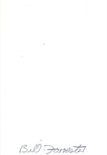 Bill Forrester Autogramm signed 10x15 cm Karteikarte