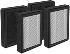 (4) Premium HEPA Filters LV-H128  for Levoit LV-H128 - 3-Stage Replacement