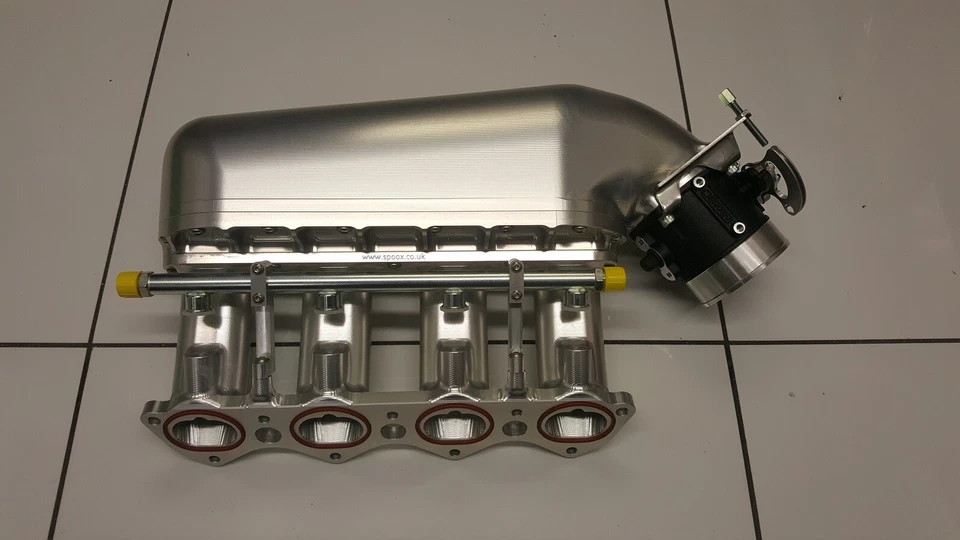 Colector de entrada de aleación de billetes Peugeot 106 TU5J4 - SPOOX MOTORSPORT Foto 4 de 4