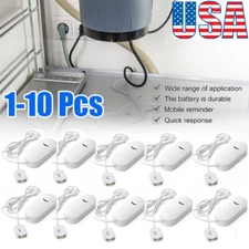 1-10Pcs Smart Water Leak Sensor Detector APP Alarm Home Water Leak Detector LOT