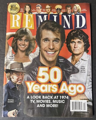 ReMind Magazine (Winkler, Landon, Newton-John, Majors, Wilder, Ali, Pacino)